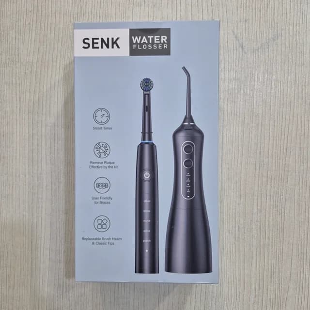 ست مسواک شارژی و جت واتر مدل WATER FLOSSER — تصویر ۴