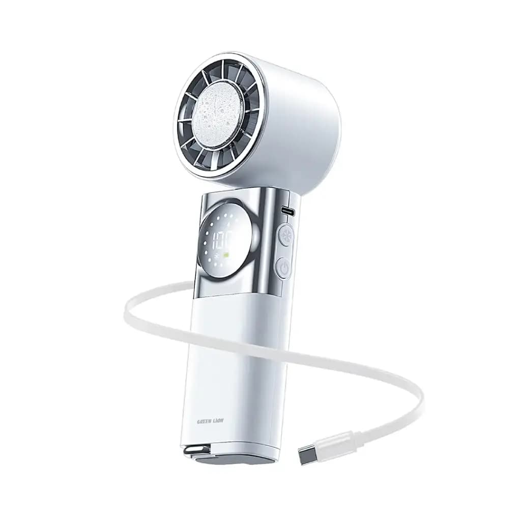 پنکه پاور شارژی 36000میلی آمپر ساعتی مدل POWER WIND — تصویر ۶