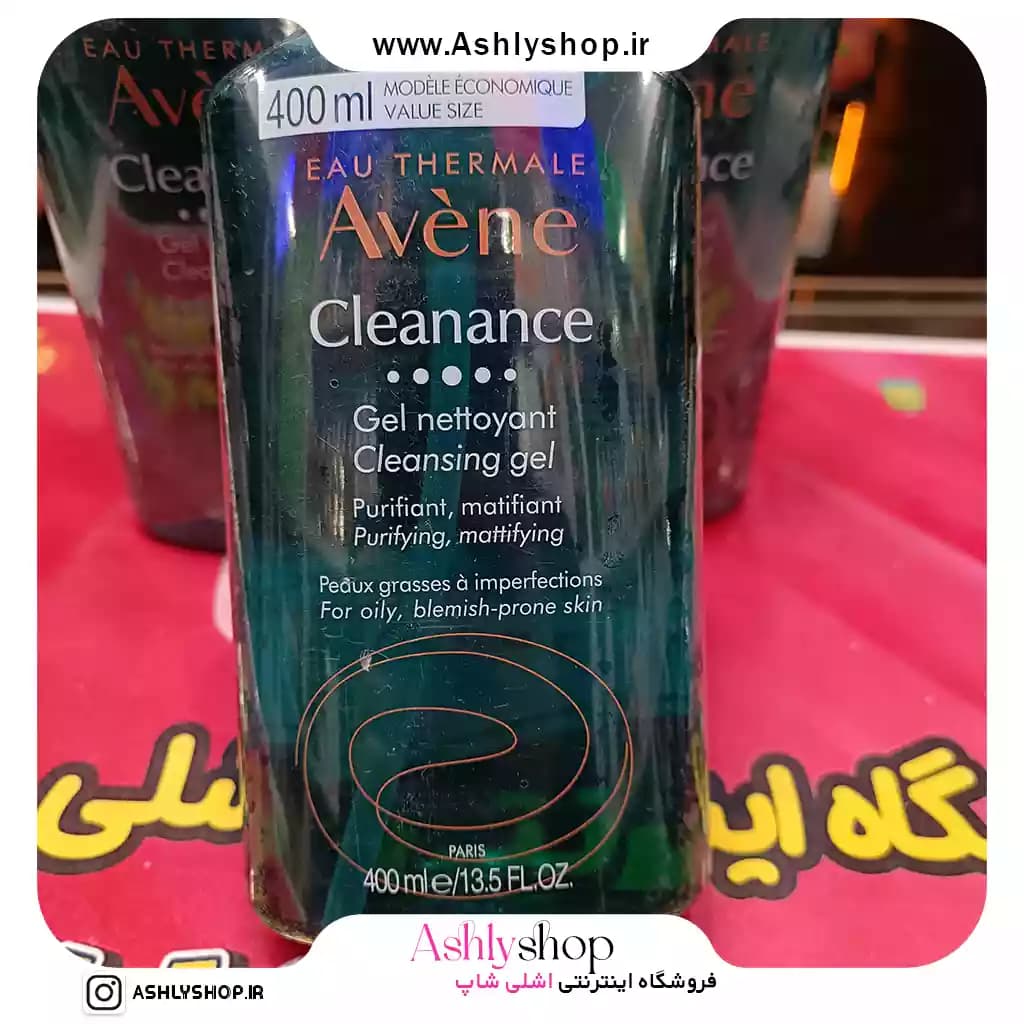 ژل شستشوی اون Avene کلینانس Cleanance پوست چرب و مختلط 400 میل — تصویر ۳