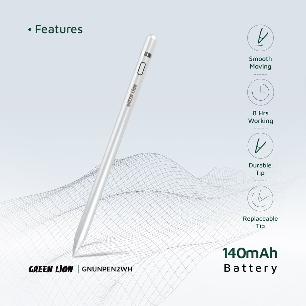 قلم لمسی هوشمند گرین لاین مدل UNIVERSAL PENCIL 2 — تصویر ۹