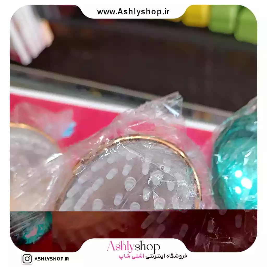 سرشور دسته دار رنگی براق — تصویر ۳