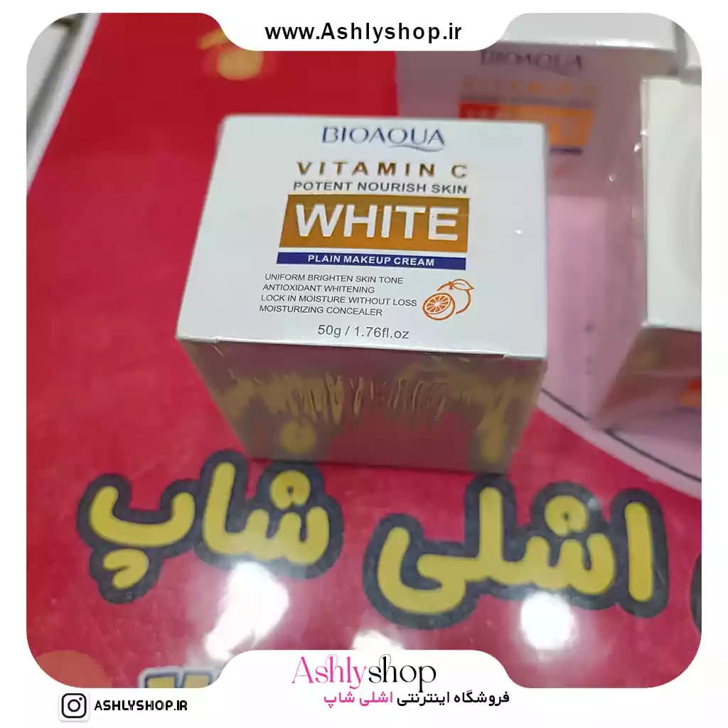 کرم کاسه ای ویتامین سی بیواکوا سفیدکننده صورت — تصویر ۵