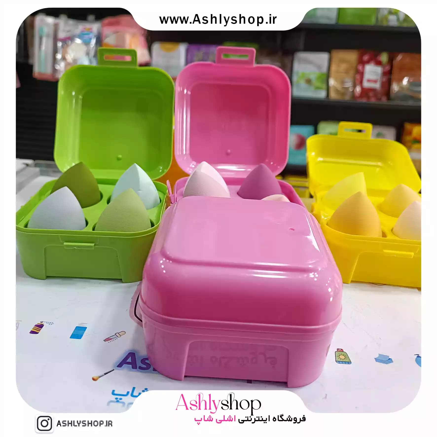باکس پد اشکی ۴ عددی