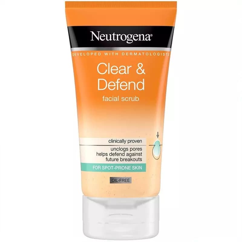 اسکراب لایه بردار صورت نوتروژینا Clear & Defend