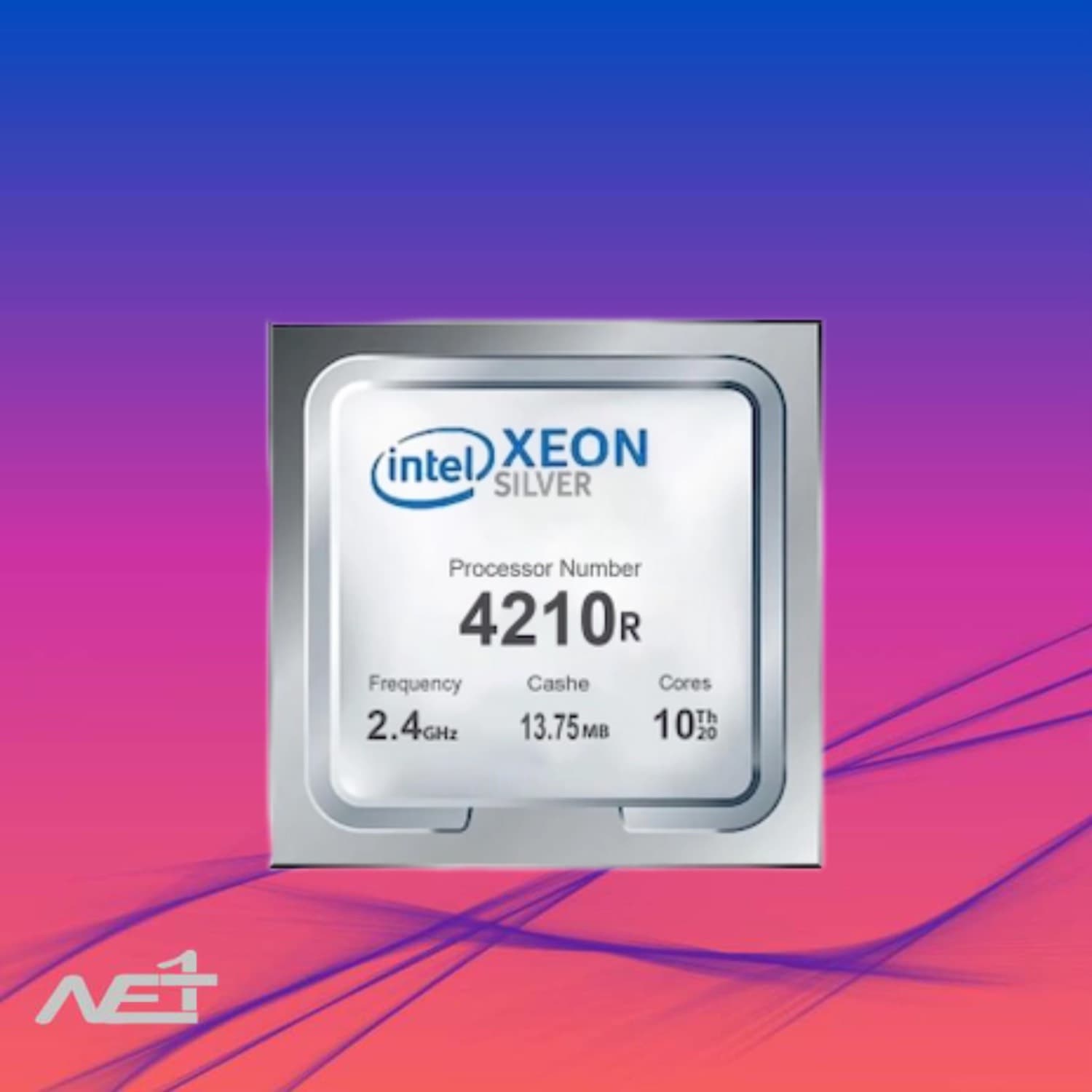 سی پی یو سرور اینتل مدل Intel Xeon Silver 4210R Processor — تصویر ۲