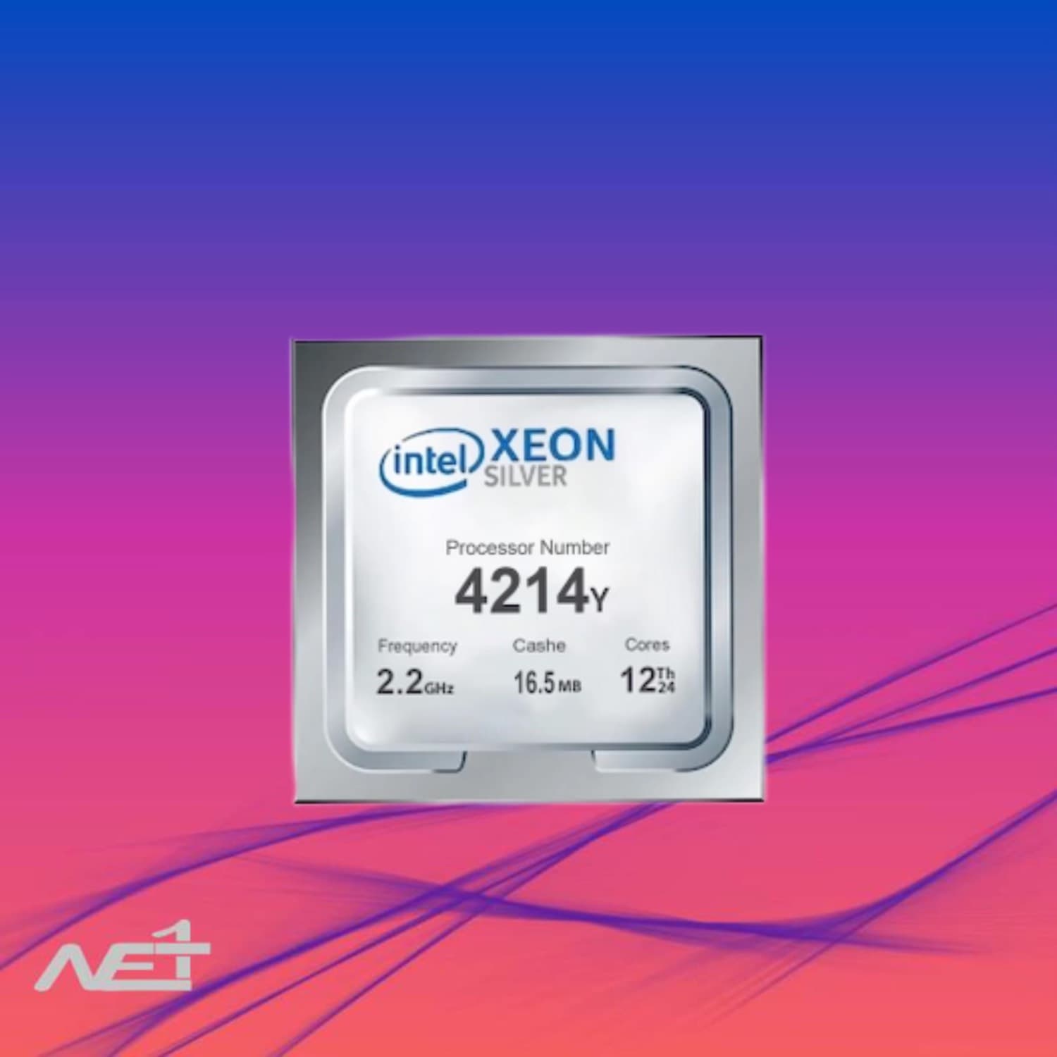 سی پی یو سرور اینتل مدل Intel Xeon Silver 4214Y Processor