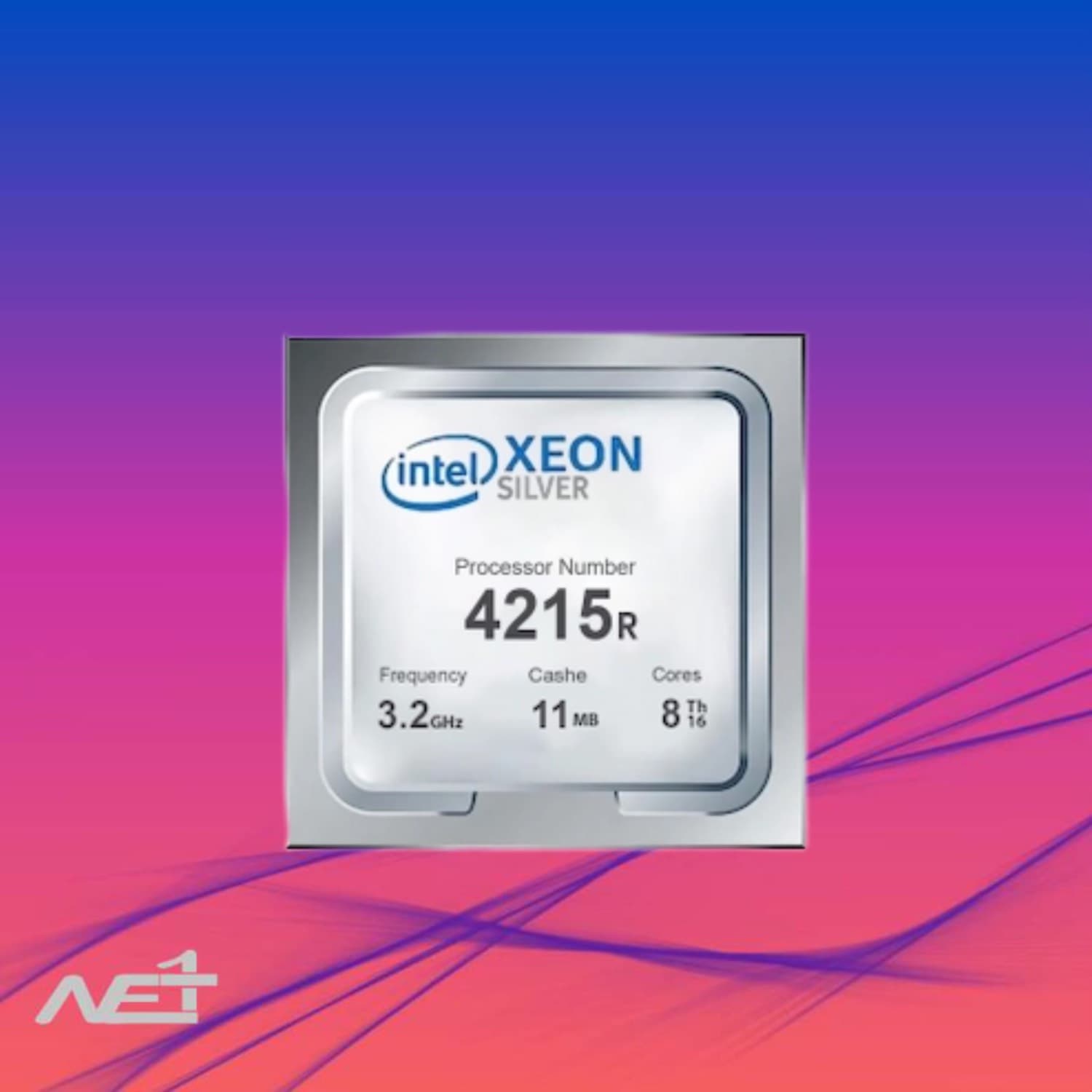 سی پی یو سرور اینتل مدل Intel Xeon Silver 4215R Processor