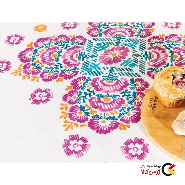 رومیزی ترک پارچه ای 250.160 سانتی‌متری برند مادام کوکو — تصویر ۵