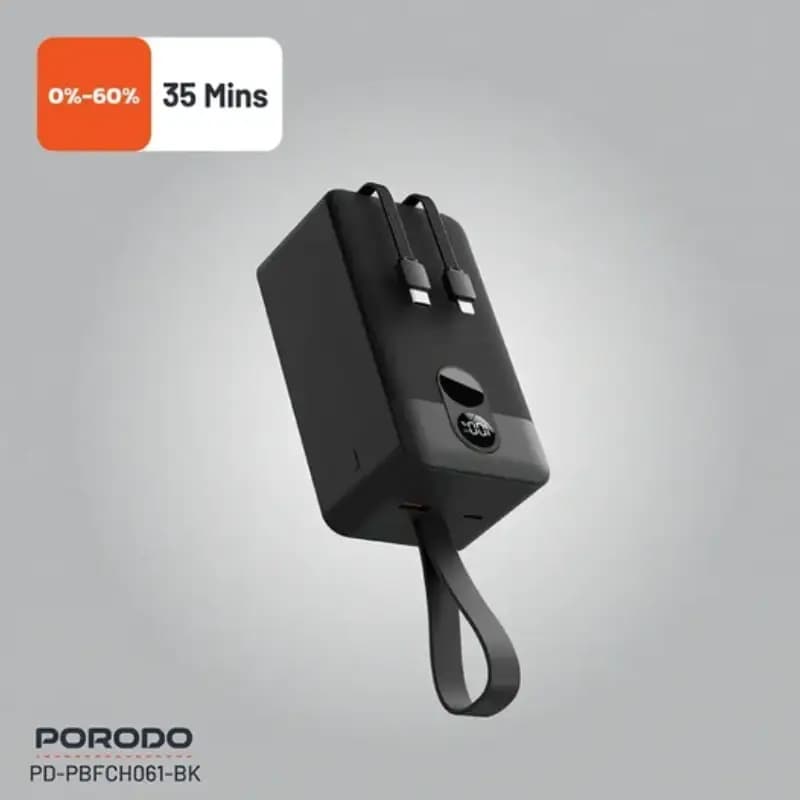 پاوربانک 50000 به همراه کابل متصل پرودو PDPBFCH061 — تصویر ۱۲
