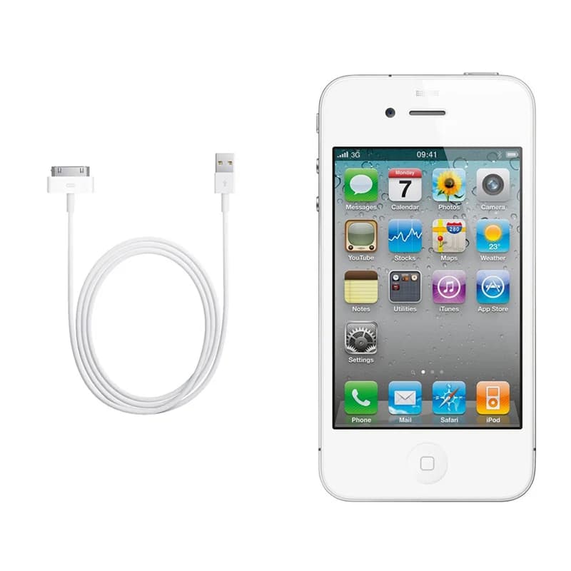 کابل شارژ اصلی Iphone 4