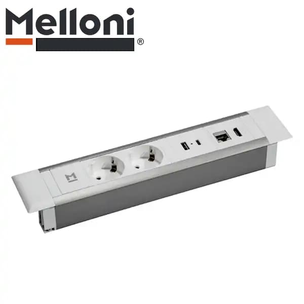 پریز توکار ملونی (Melloni) کد 10094 — تصویر ۴