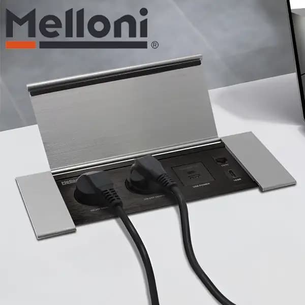 پریز توکار ملونی (Melloni) کد 10108 — تصویر ۵