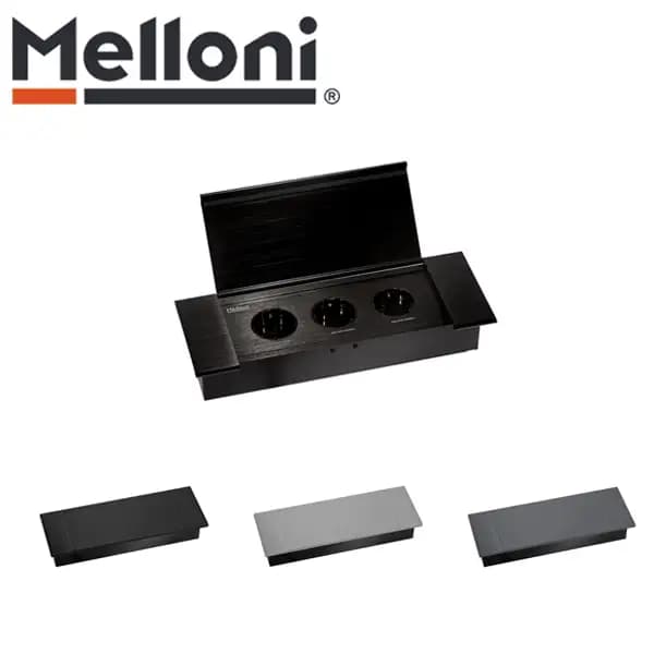 پریز توکار کابینتی ملونی (Melloni) مدل 10106