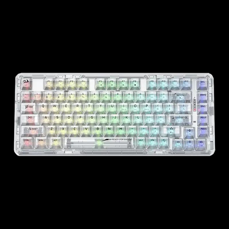 کیبورد بی سیم گیمینگ ردراگون مدل ELF PRO CT K649