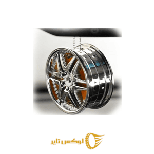 خوشبو کننده و آویز خودرو رینگ کروم مدل AirStLmn — تصویر ۲