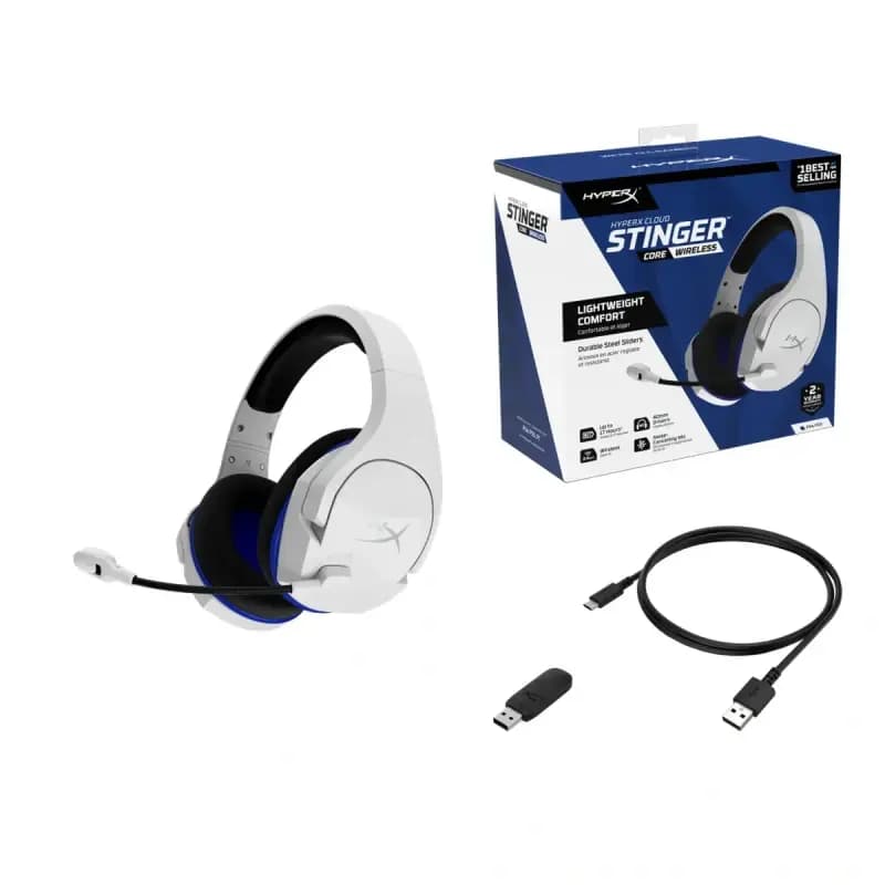 هدست گیمینگ هایپرایکس Cloud Stinger 2 Core for PlayStation – White — تصویر ۷