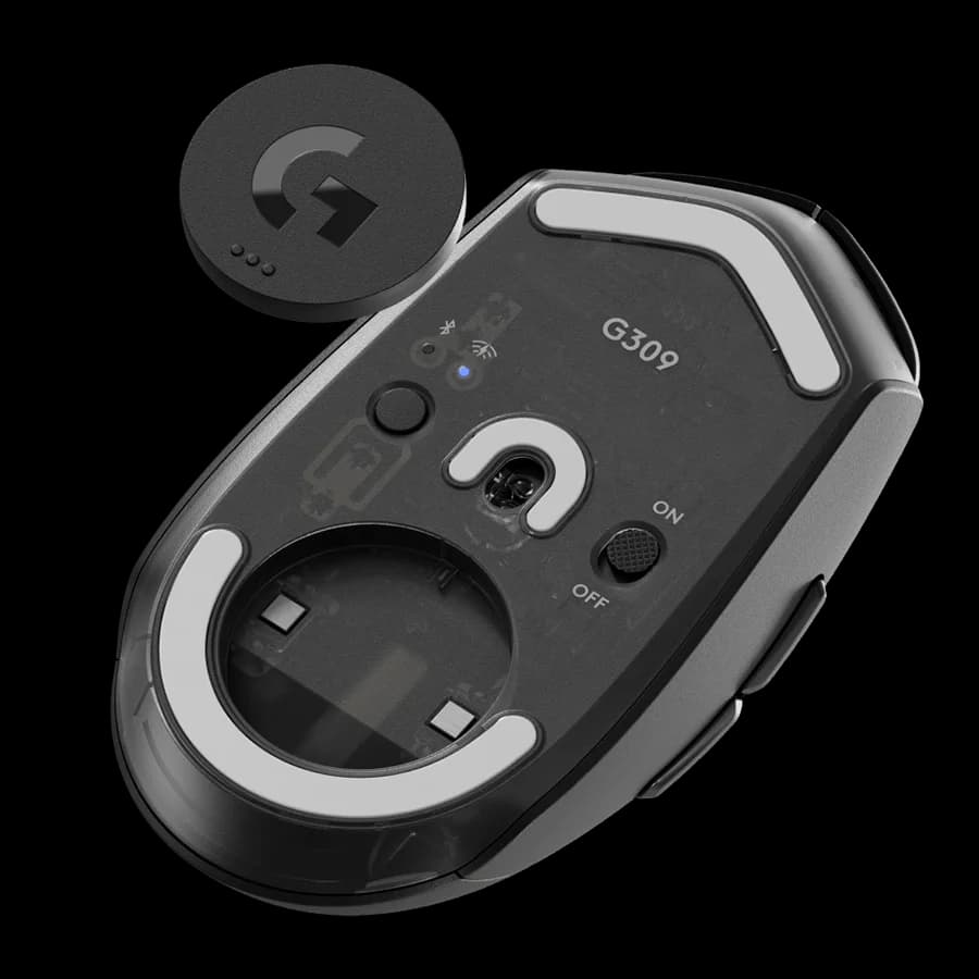 موس بی‌سیم گیمینگ لاجیتک G309 Lightspeed Black — تصویر ۶