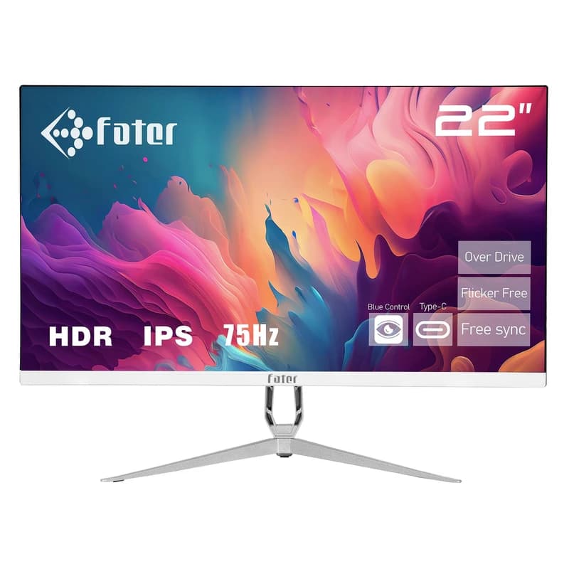 مانیتور اداری 22 اینچ فاطر F22-075B4 Black