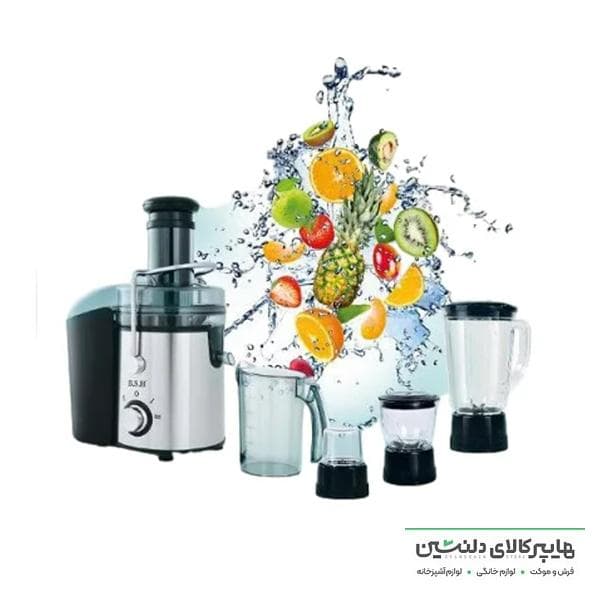 خرید و قیمت آبمیوه گیری 4 کاره BSH مدل 444 — تصویر ۲