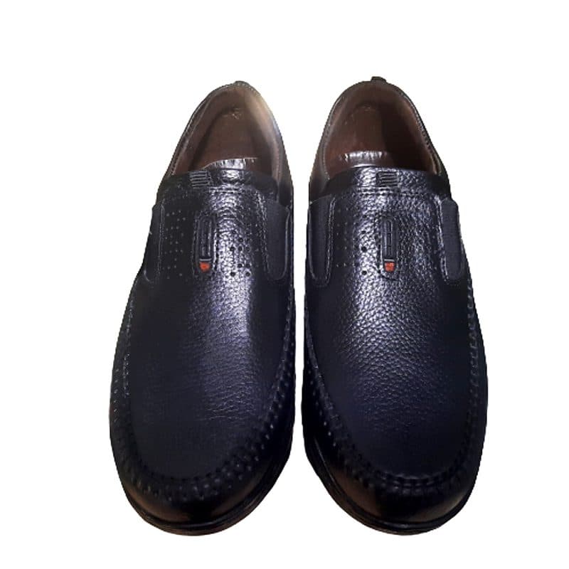 کفش تمام چرم طبیعی مردانه طبی برند رشتبر اصل(rashtbar)|رنگ مشکی| سایز 40-44|واکس خور — تصویر ۵