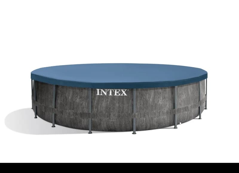 استخر پیش ساخته 457*122 طرح چوب اینتکس با تجهیزات کامل 26742 Intex — تصویر ۱۱