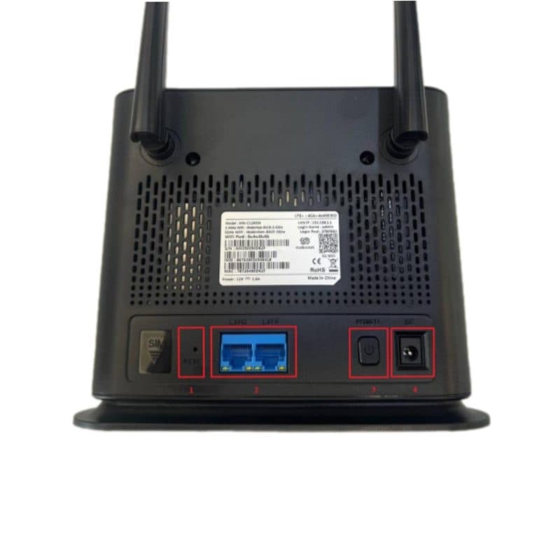 مودم 4.5G/TD-LTE مبین نت مدل MN-C1200M به همراه 30 گیگابایت اینترنت سه ماهه — تصویر ۷