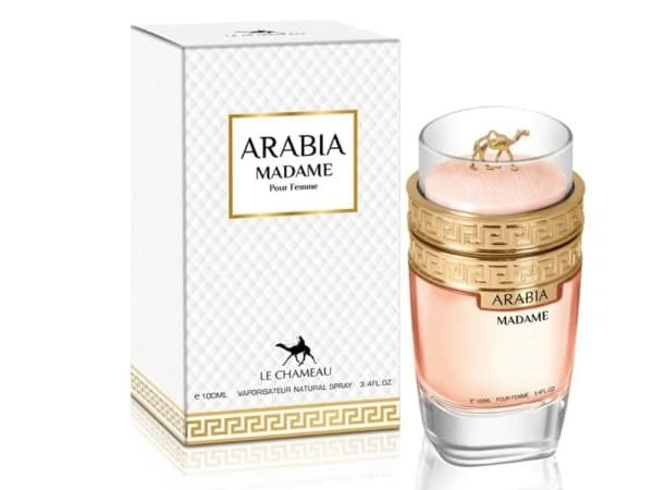 عطر ادکلن عربیا مادام اصلی و اورجینال لی چامیو امارات ARABIA MADAME 100ml — تصویر ۴