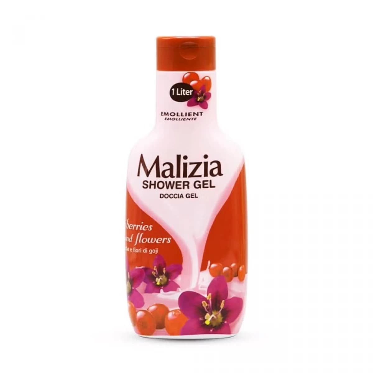 شامپو بدن مدل Goji Berries مالیزیا حجم 1 لیتر Malizia