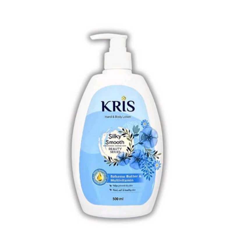 لوسیون مرطوب کننده کریس KRIS دست و بدن مدل SILKY SMOOTH حجم 500 میل — تصویر ۳