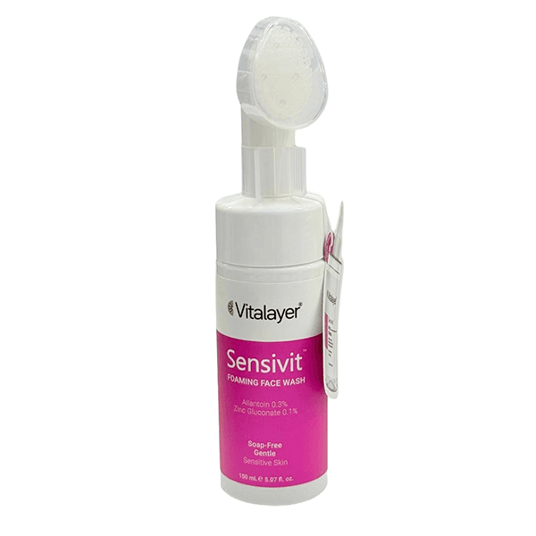 فوم شستشوی صورت ویتالیر مدل Sensivit مناسب پوست‌های حساس150ML — تصویر ۱۱