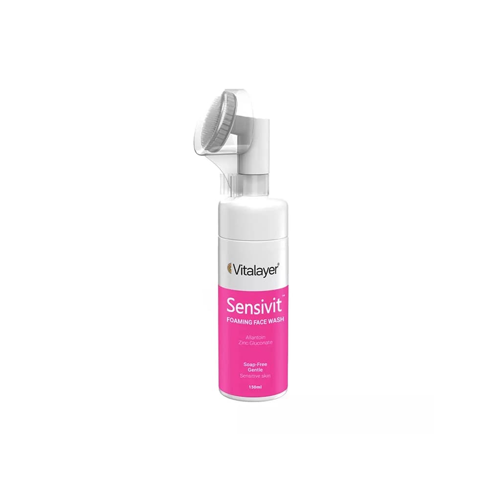 فوم شستشوی صورت ویتالیر مدل Sensivit مناسب پوست‌های حساس150ML — تصویر ۱۰