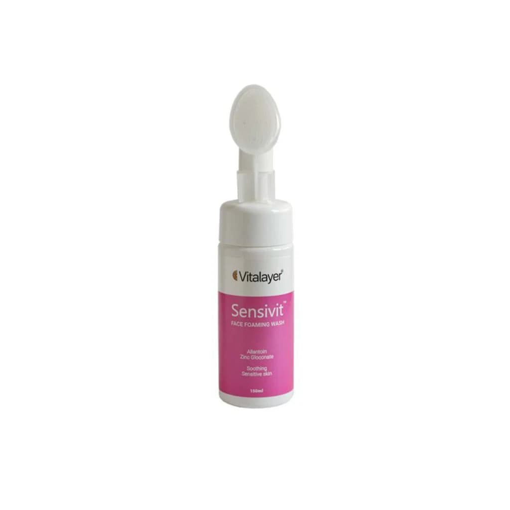 فوم شستشوی صورت ویتالیر مدل Sensivit مناسب پوست‌های حساس150ML — تصویر ۲