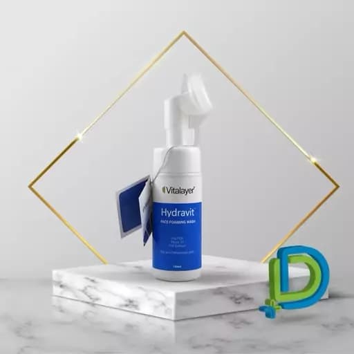 فوم شستشو صورت ویتالیر Hydravit حجم 150 — تصویر ۱۰