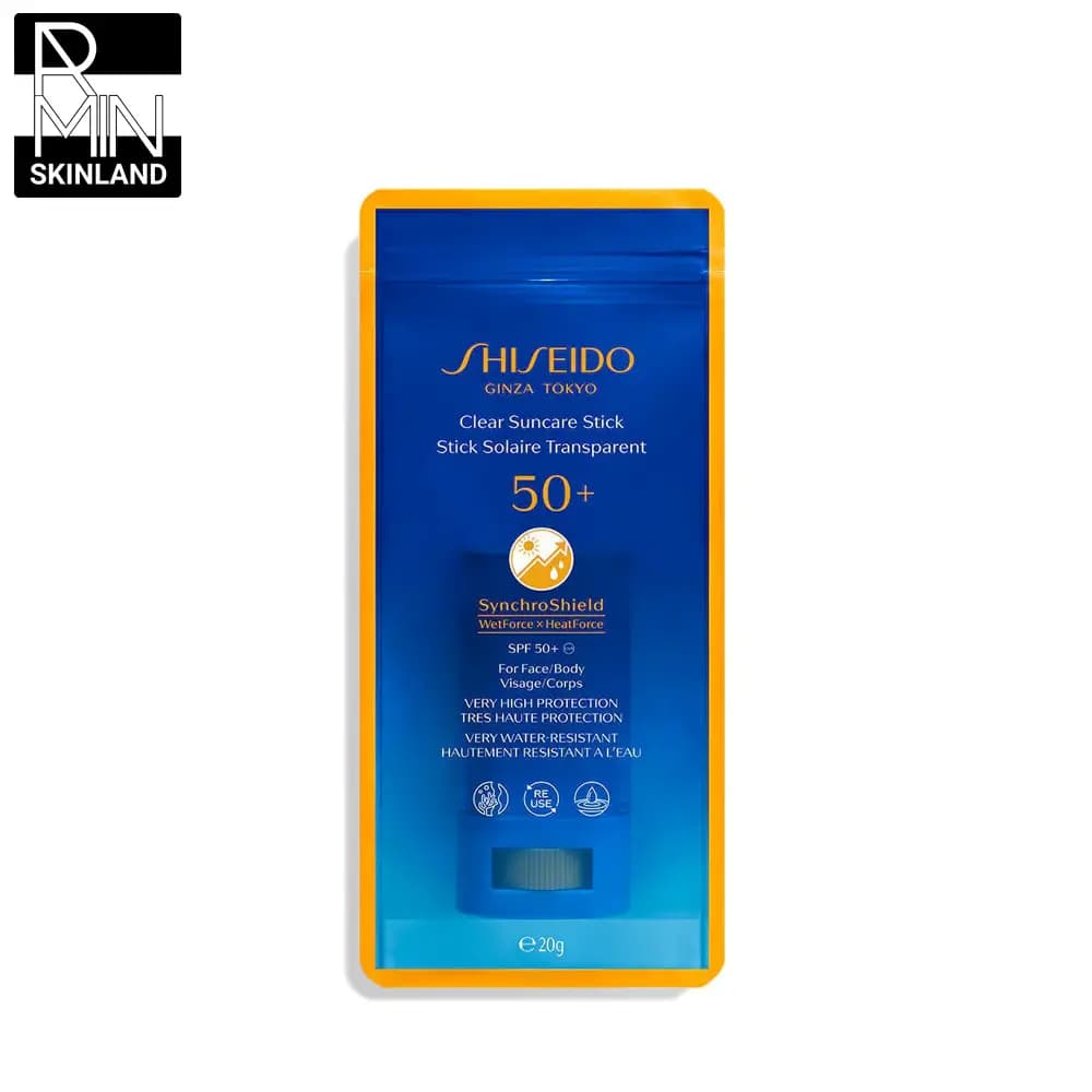 ضد آفتاب استیکی شیسیدو +SPF50 وزن 20 گرم — تصویر ۱۲