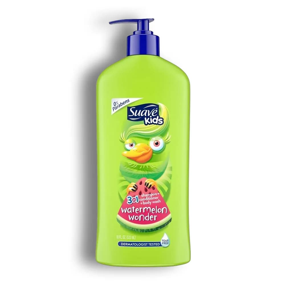 شامپو بچه سواو کیدز پمپی مدل Watermelon Wonder وزن 532 میل – Suave Kids — تصویر ۱۰