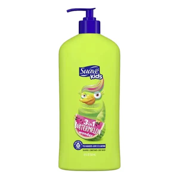 شامپو بچه سواو کیدز پمپی مدل Watermelon Wonder وزن 532 میل – Suave Kids — تصویر ۹