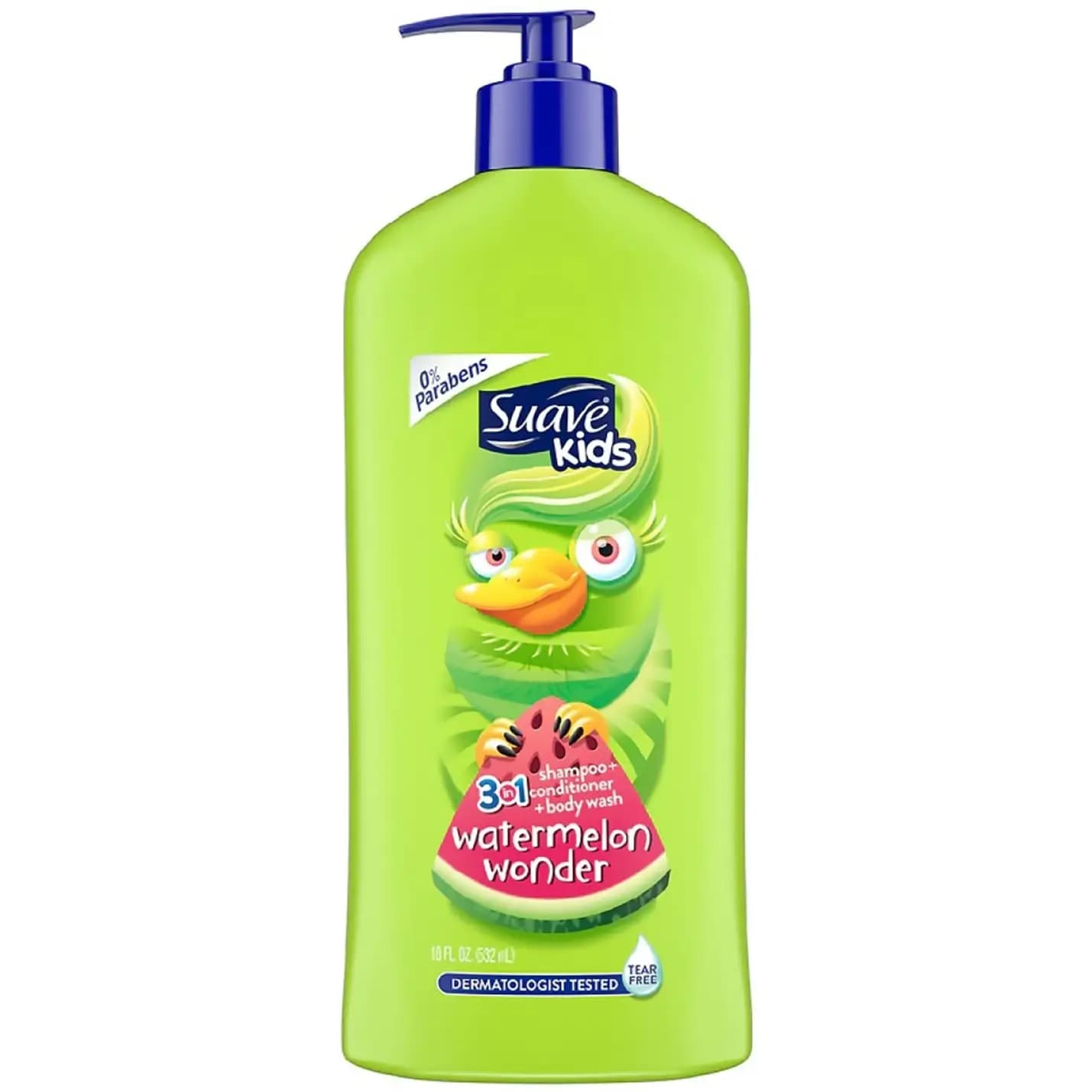 شامپو بچه سواو کیدز پمپی مدل Watermelon Wonder وزن 532 میل – Suave Kids — تصویر ۳