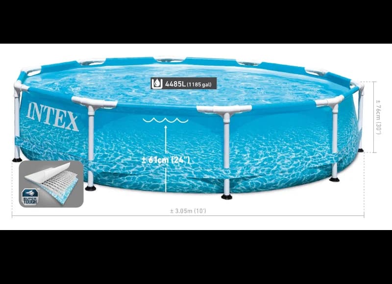 استخر پیش ساخته دایره طرح اقیانوس اینتکس 28206 Intex — تصویر ۹