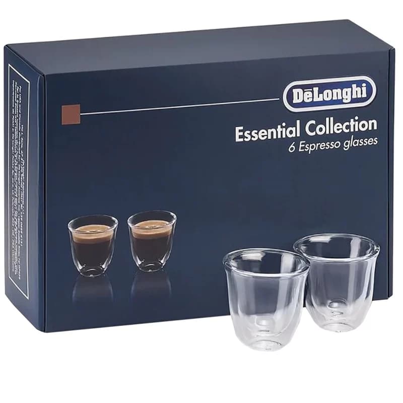 فنجان دوجداره 6 عددی دلونگی اسپرسو مدل Essential Collection — تصویر ۲