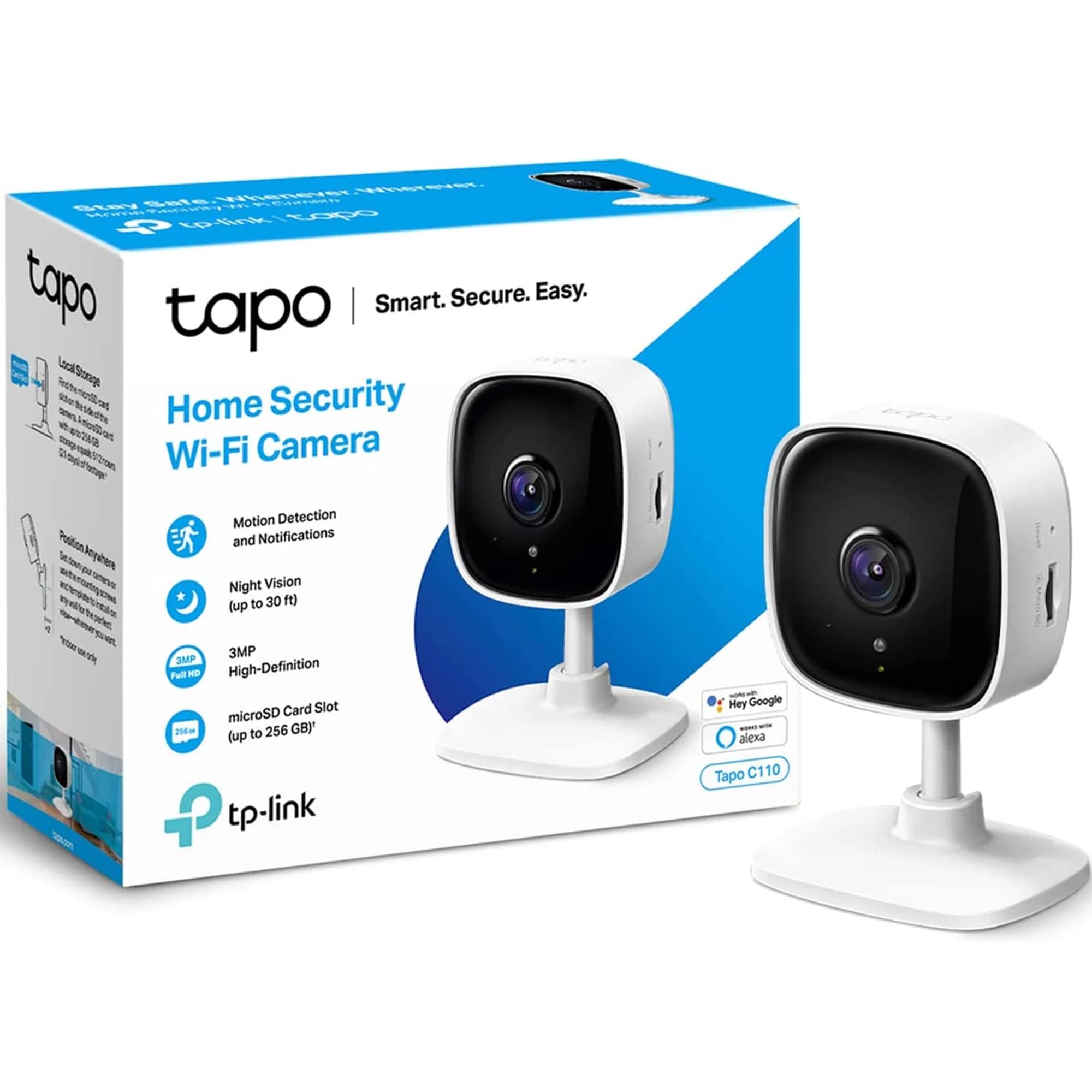 دوربین مداربسته تحت شبکه تی پی-لینک مدل Tapo C110 — تصویر ۸