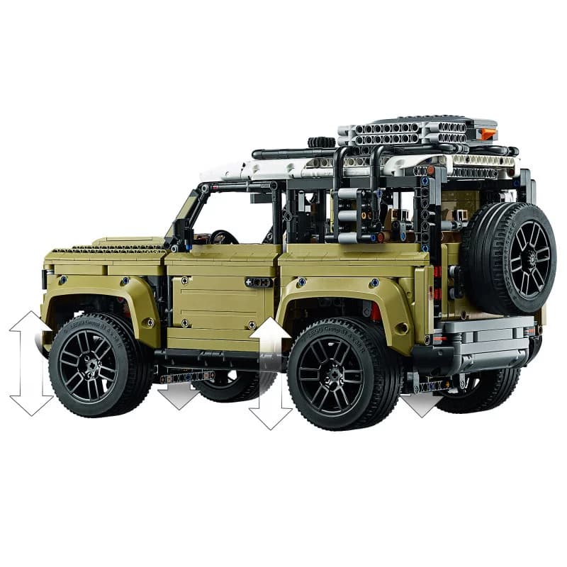 لگو سری تکنیک مدل Land Rover 42110 — تصویر ۴