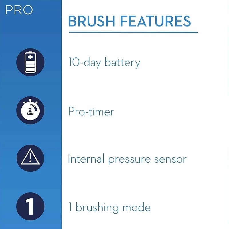 مسواک برقی اورال بی مدل Pro 650 Black edition — تصویر ۵