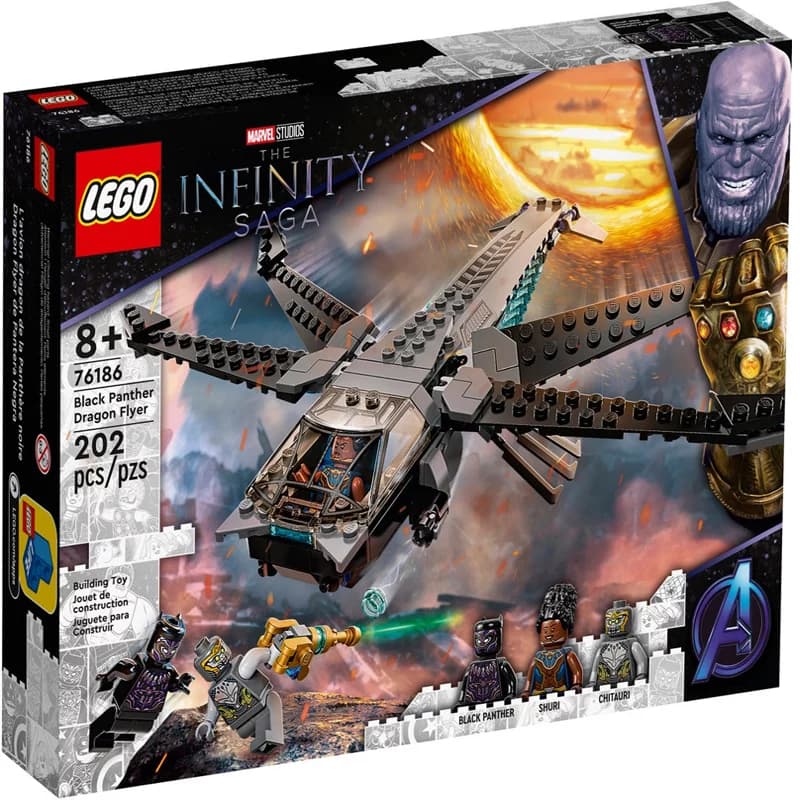 لگو سری مارول مدل 76186 Black Panther