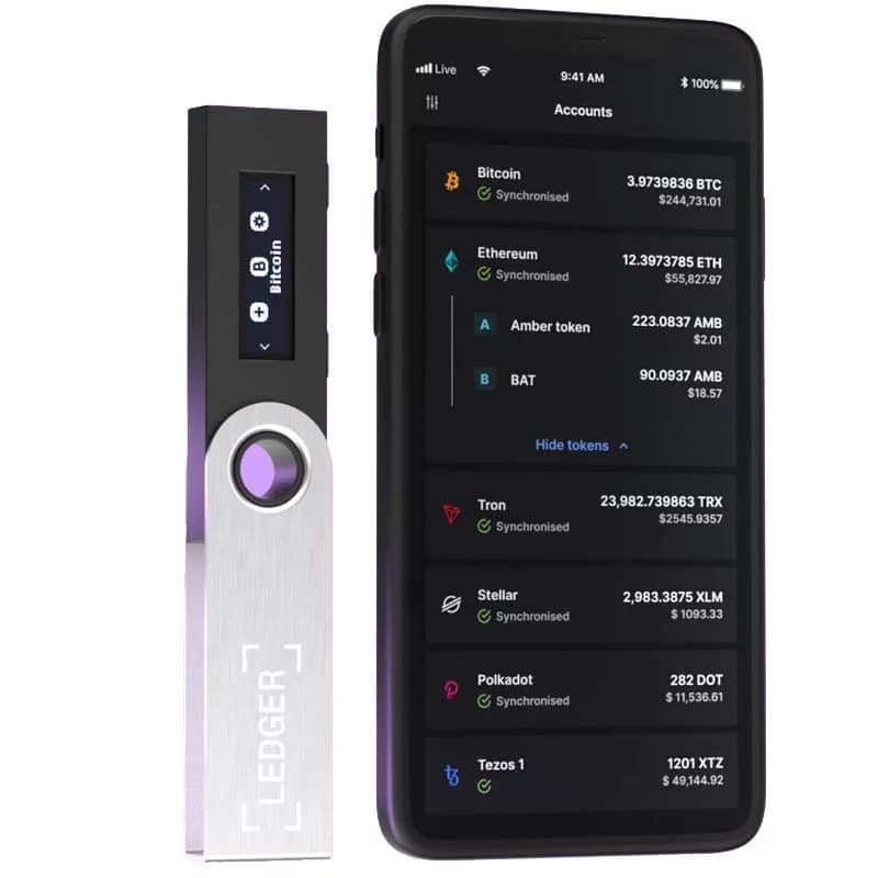 کیف پول سخت‌افزاری لجر نانو اس Ledger Nano S — تصویر ۸