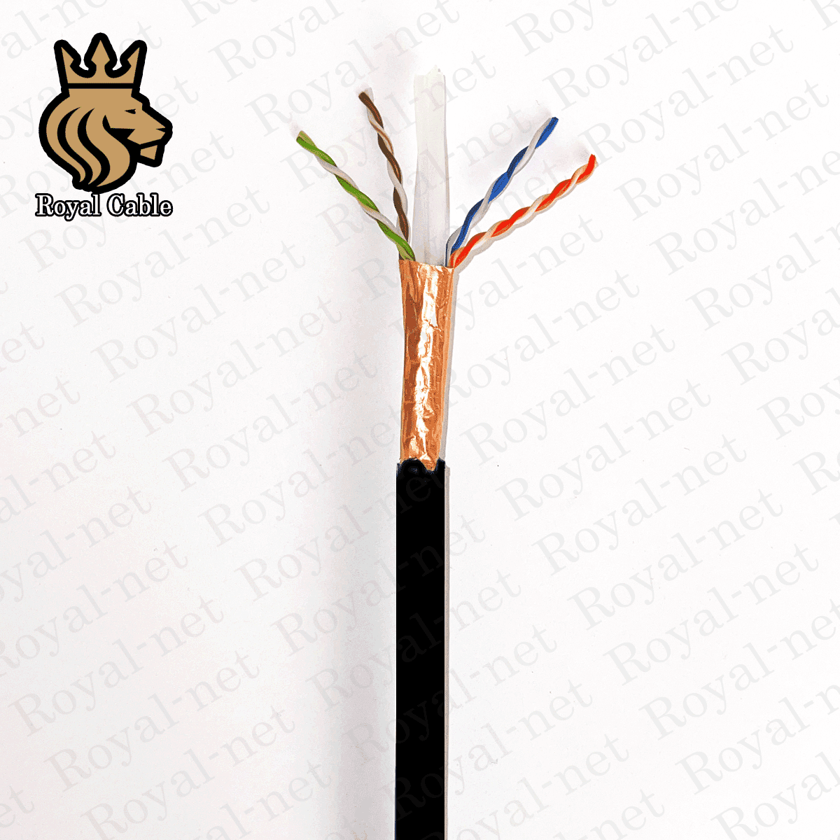 کابل شبکه رویال اوت دور Cat6 ftp C6FOFP — تصویر ۹