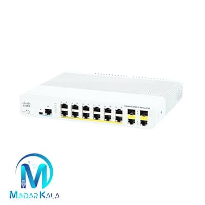 سوئیچ شبکه Cisco WS-C2960C-12PC-L — تصویر ۳