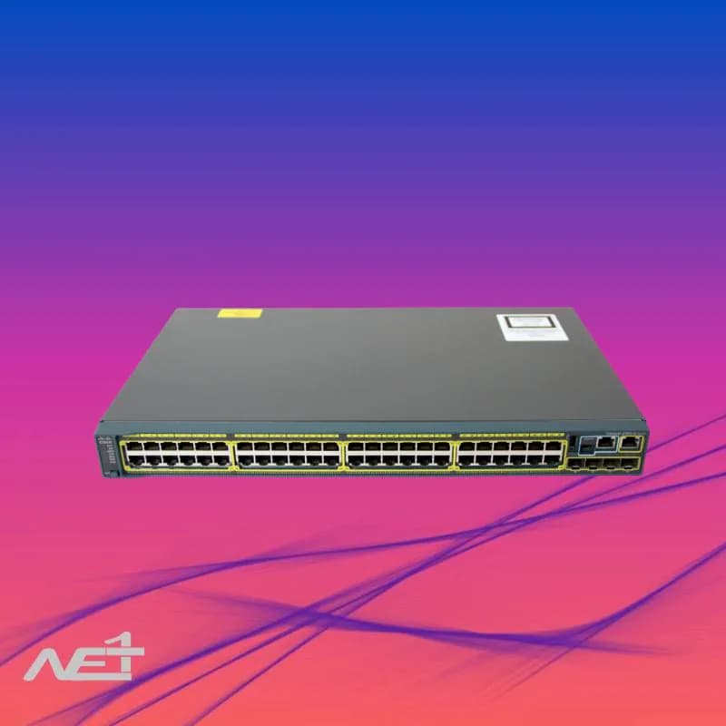 سوئیچ شبکه Cisco WS-C2960S-48FPD-L — تصویر ۸