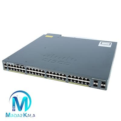 سوئیچ شبکه Cisco WS-C2960XR-48FPS-I — تصویر ۴