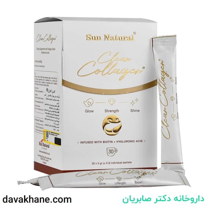 ساشه کلین کلاژن سان نچرال 30 عددی
