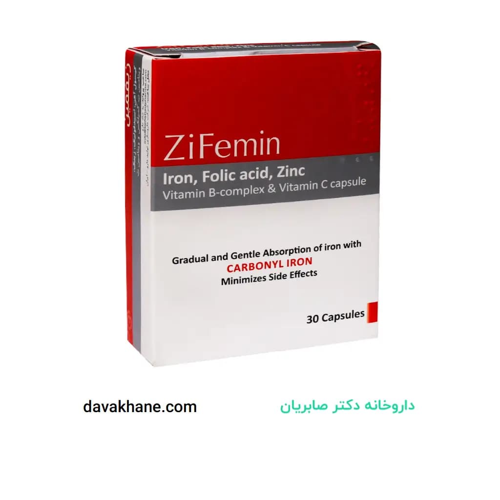کپسول زیفمین بهشاد دارو 30 عددی